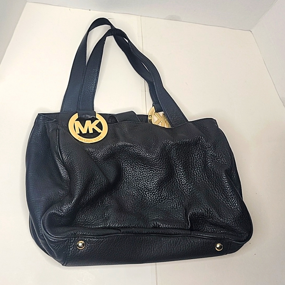 Michael Kors brand Tote Bag with Gold MK‎ Intial Embellishments